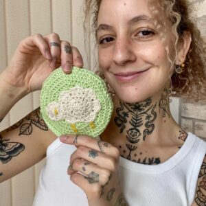 Sheep Crochet Purse Kit