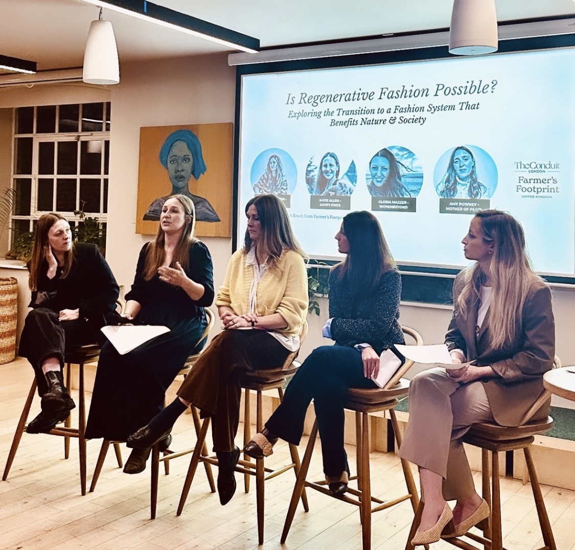 The Conduit panel on regenerative fashion
