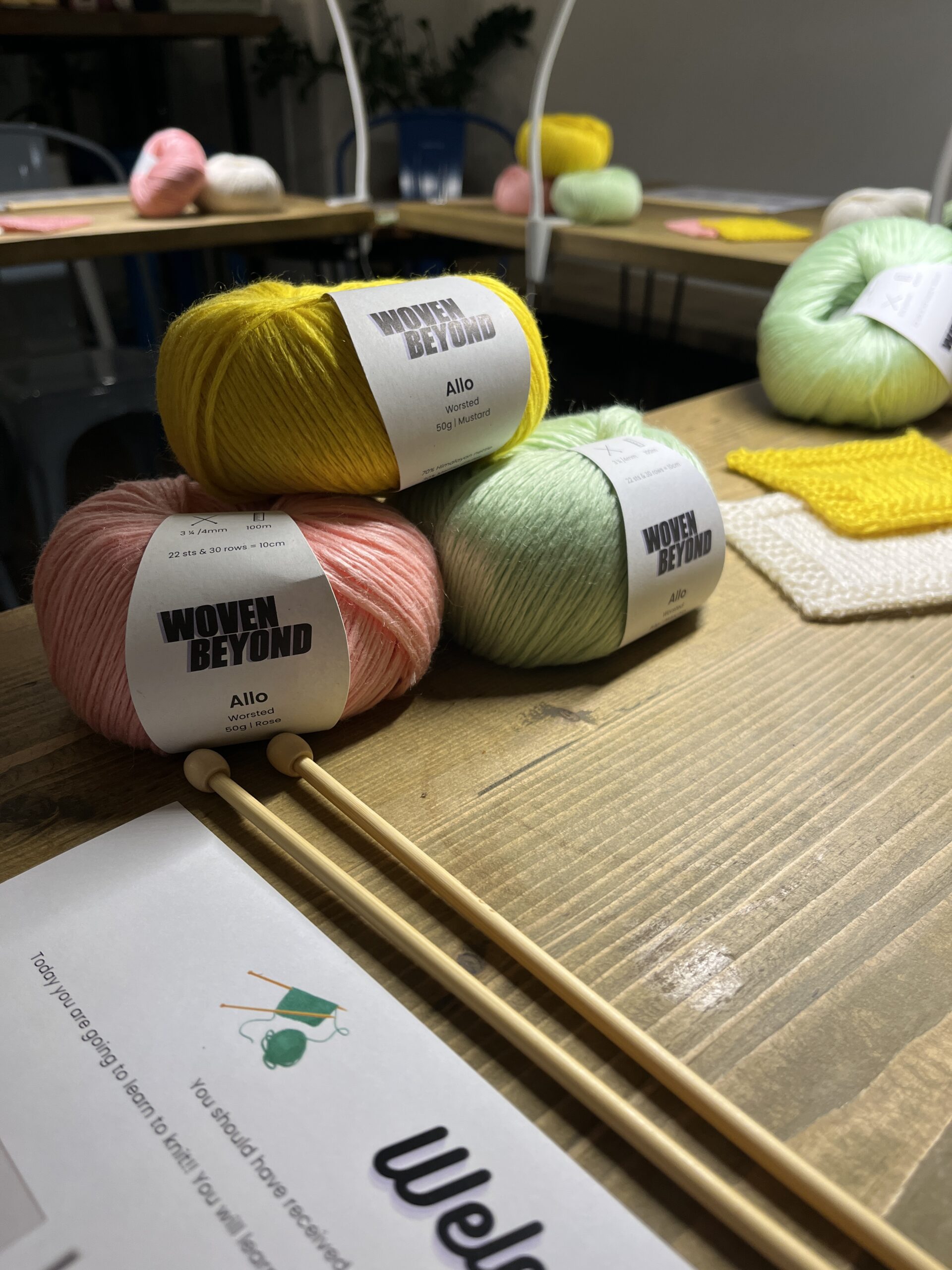 Knitting Workshop Hackney London