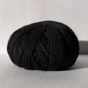 British Alpaca Yarn Aran – Redens Bay Black, 100g