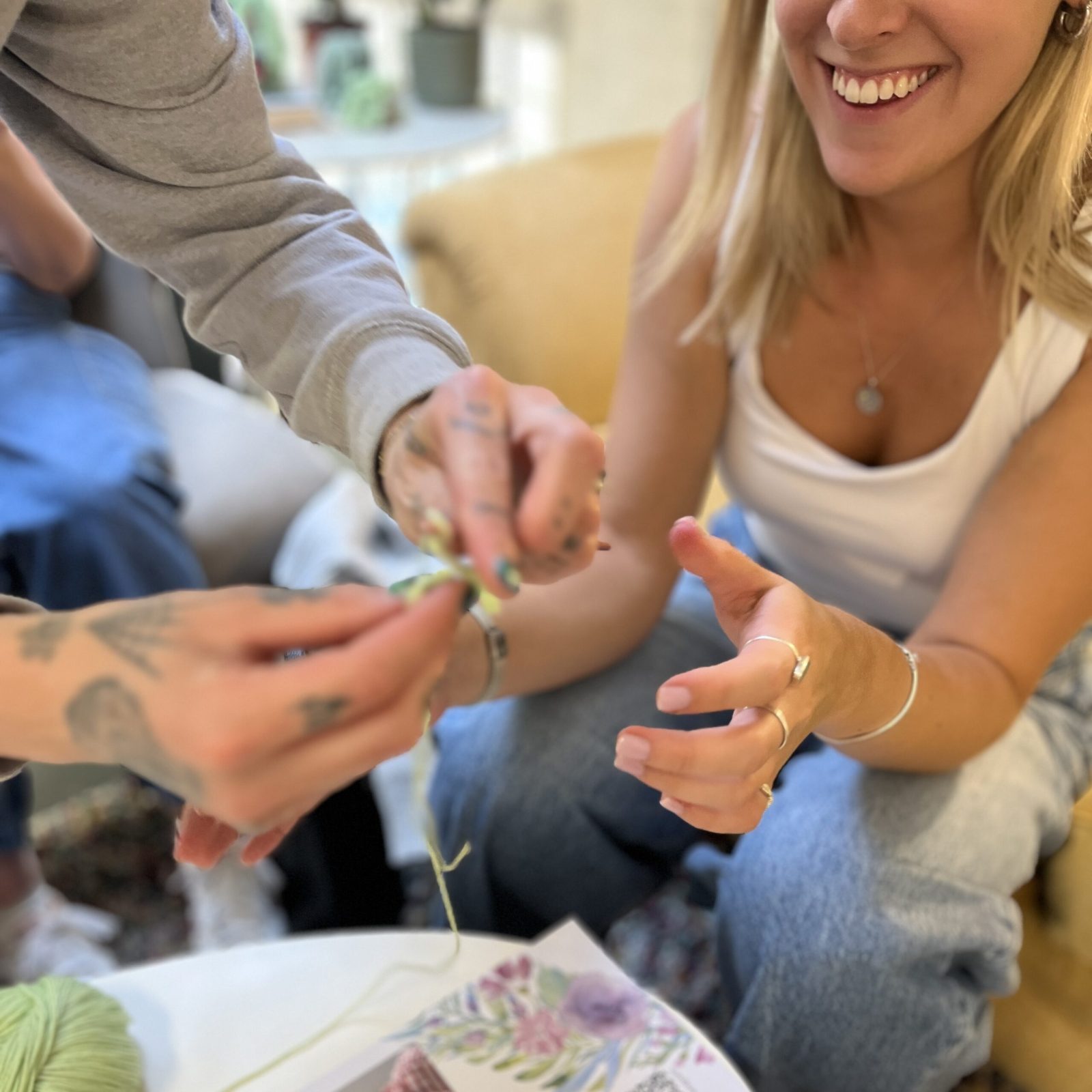 Hackney Wick London crochet Workshop